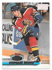 Stephane Richer [1st Day Issue] Hockey Cards 1993 Stadium Club Prices