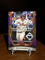 Bryce Harper [Amethyst] #97 Baseball Cards 2022 Topps Museum Collection Prices