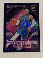 Russell Westbrook [Purple] #6 Basketball Cards 2018 Panini Donruss Optic Express Lane Prices