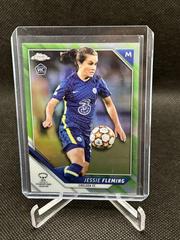 Jessie Fleming [Neon Green Refractor] Soccer Cards 2021 Topps Chrome UEFA Women’s Champions League Prices