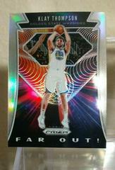 Klay Thompson [Silver Prizm] Basketball Cards 2019 Panini Prizm Far Out Prices
