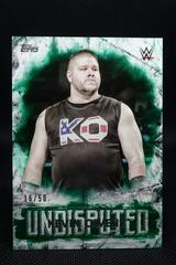 Kevin Owens [Green] Wrestling Cards 2018 Topps WWE Undisputed Prices