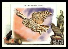Great Horned Owl #TT-7 Baseball Cards 2023 Topps Allen & Ginter TALON Ted Prices