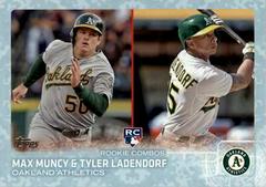 Max Muncy, Tyler Ladendorf [Snow Camo] #US54 Baseball Cards 2015 Topps Update Prices