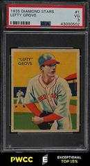 Lefty Grove Baseball Cards 1935 Diamond Stars Prices