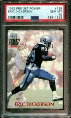 Eric Dickerson #129 Football Cards 1992 Pro Set Power Prices