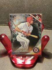 Daniel Murphy [Black] #3 Baseball Cards 2017 Bowman Platinum Prices