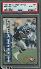 Emmitt Smith [22K Gold] #56 Football Cards 1995 Collector's Edge Prices