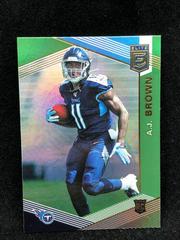 A.J. Brown [Green] Football Cards 2019 Donruss Elite Prices