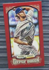 Clayton Kershaw [Mini Red] Baseball Cards 2014 Topps Gypsy Queen Prices