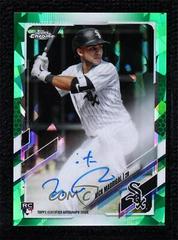 Nick Madrigal [Green] #RA-NM Baseball Cards 2021 Topps Chrome Sapphire Rookie Autographs Prices