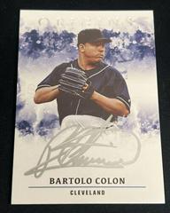 Bartolo Colon [Silver Ink] #OASI-BC Baseball Cards 2021 Panini Chronicles Origins Autographs Prices