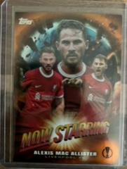 Alexis Mac Allister [Orange Foilboard] #NS-2 Soccer Cards 2023 Topps UEFA Club Now Starring Prices