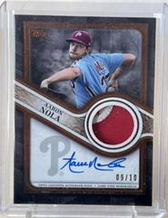 Aaron Nola Baseball Cards 2023 Topps Series 2 Reverence Autograph Patch Prices