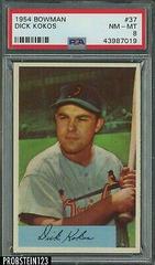 Dick Kokos #37 Baseball Cards 1954 Bowman Prices