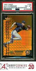 Alex Rodriguez [Gold Refractor w/ Coating] #253 Baseball Cards 1999 Finest Prices