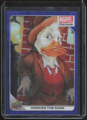 Howard The Duck [Blue Rainbow] #41 Marvel 2023 Upper Deck Platinum Prices