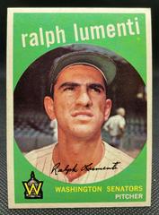 Ralph Lumenti [No Option Statement] #316 Baseball Cards 1959 Topps Prices