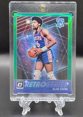 Julius Erving [Green] Basketball Cards 2018 Panini Donruss Optic Retro Series Prices