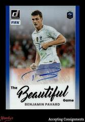 Benjamin Pavard [Blue] #BA-BP Soccer Cards 2022 Panini Donruss Beautiful Game Autographs Prices