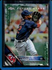 Francisco Lindor [Green Refractor] #FS-2 Baseball Cards 2016 Topps Chrome Future Stars Prices