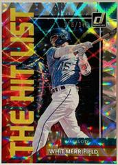 Whit Merrifield Baseball Cards 2022 Panini Donruss The Hit List Prices