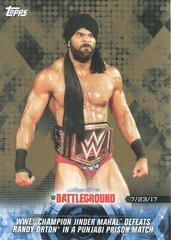 WWE Champion Jinder Mahal Defeats Randy Orton [Bronze] Wrestling Cards 2018 Topps WWE Road To Wrestlemania Prices