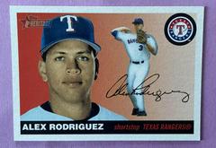 Alex Rodriguez [Throwing] Baseball Cards 2004 Topps Heritage Prices