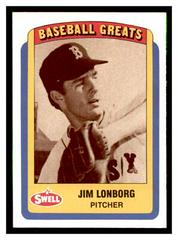 Jim Lonborg Baseball Cards 1990 Swell Greats Prices