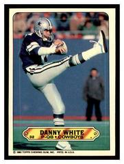 Danny White #32 Football Cards 1983 Topps Stickers Insert Prices