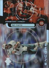 Dan Marino Football Cards 1998 Upper Deck Encore Constant Threat Prices