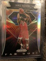 James Harden [Silver Prizm] #3 Basketball Cards 2019 Panini Prizm Far Out Prices