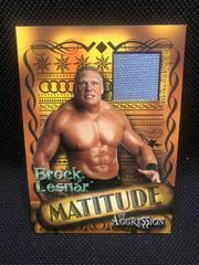 Brock Lesnar Wrestling Cards 2003 Fleer WWE Aggression Matitude Prices
