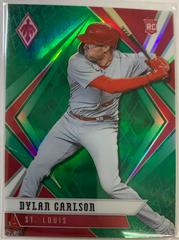 Dylan Carlson [Green] #1 Baseball Cards 2021 Panini Chronicles Phoenix Prices