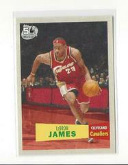 LeBron James [1957] #23 Basketball Cards 2007 Topps Prices