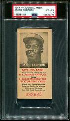 Jackie Robinson Baseball Cards 1954 NY Journal American Prices