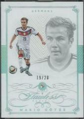 Mario Gotze [Ruby] Soccer Cards 2016 Panini Flawless Prices