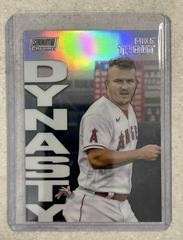 Mike Trout #2A Baseball Cards 2022 Stadium Club Chrome Dynasty and Destiny Prices
