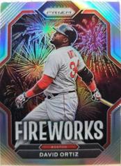David Ortiz [Silver] Baseball Cards 2023 Panini Prizm Fireworks Prices