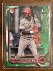 Elly De LA Cruz [Green] #BP-50 Baseball Cards 2022 Bowman Paper Prospects Prices