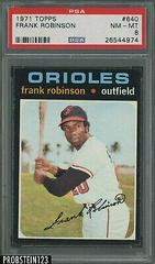 Frank Robinson Baseball Cards 1971 Topps Prices