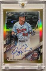 Brent Rooker [Gold Refractor] #RA-BR Baseball Cards 2021 Topps Chrome Rookie Autographs Prices