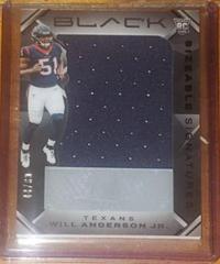 Will Anderson Jr. #SSRJ-3 Football Cards 2023 Panini Black Sizeable Signatures Rookie Jersey Prices