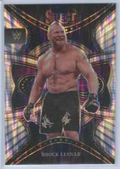 Brock Lesnar [Flash Prizm] #26 Wrestling Cards 2022 Panini Select WWE Phenomenon Prices