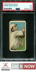 Home Run Baker #NNO Baseball Cards 1909 T206 Polar Bear Prices