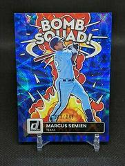 Marcus Semien [Blue] #BS-4 Baseball Cards 2022 Panini Donruss Bomb Squad Prices