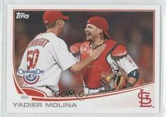 Yadier Molina #141 Baseball Cards 2013 Topps Opening Day Prices