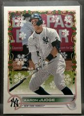 Aaron Judge Baseball Cards 2022 Topps Holiday Prices