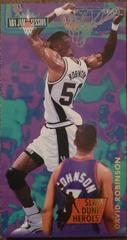 David Robinson #8 Basketball Cards 1993 Fleer Jam Session Slam Dunk Heroes Prices