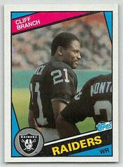 Cliff Branch Football Cards 1984 Topps Prices